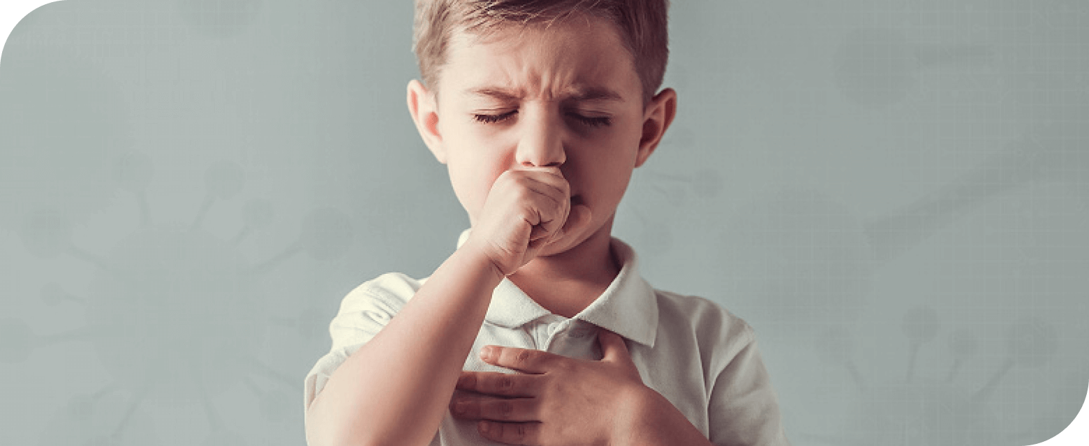 children coughing